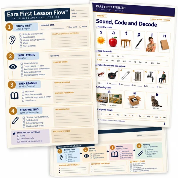 Material Ears First Lesson Flow™